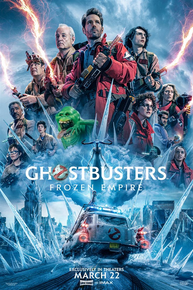 Ghostbusters Frozen Empire poster missing