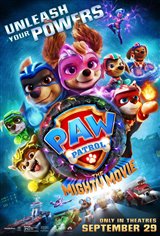 Paw Patrol The Mighty Movie poster missing