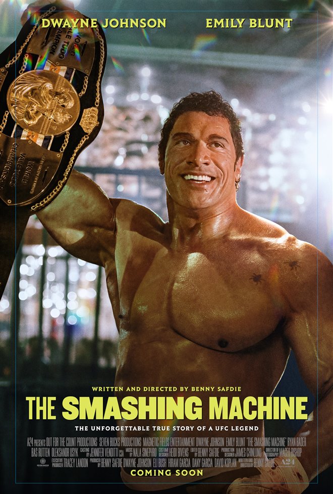 The Smashing Machine poster missing