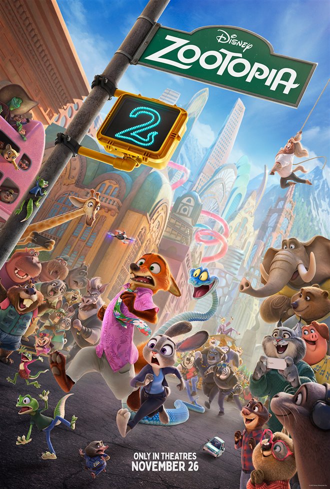 Zootopia 2 poster missing