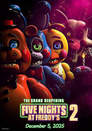 Five Nights at Freddy's 2 poster missing