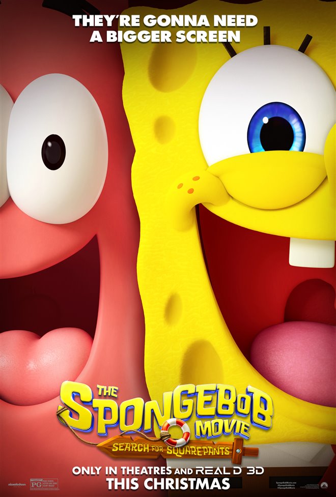 The Spongebob Movie Search for Square Pants poster missing