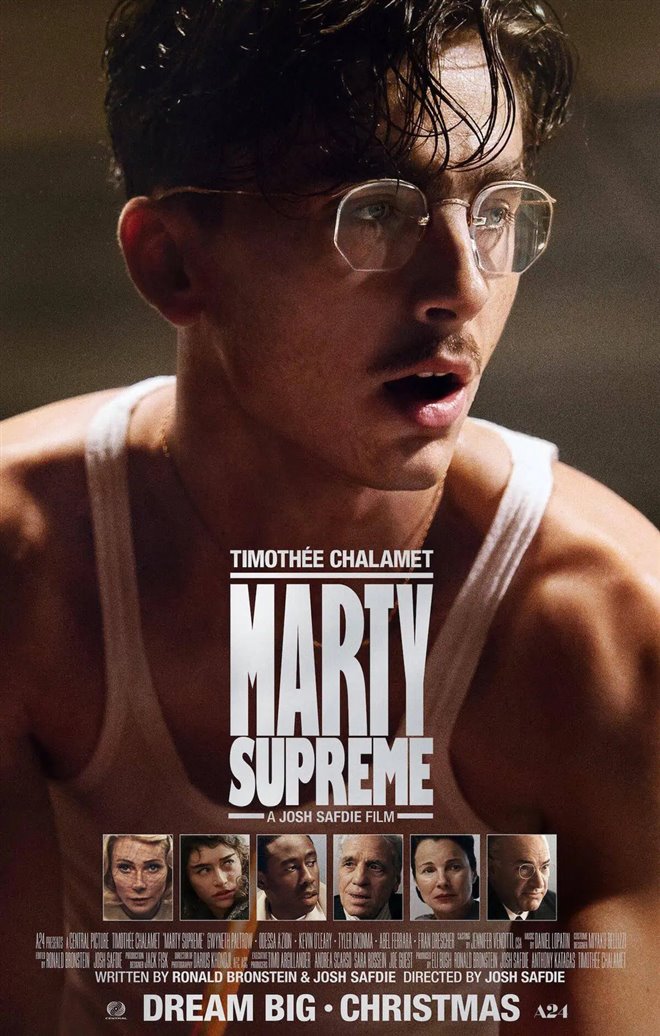 Marty Supreme poster missing