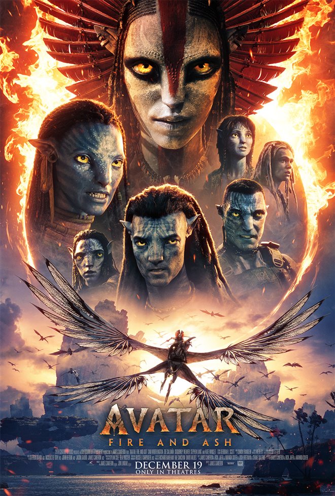 Avatar Fire and Ash 3D poster missing